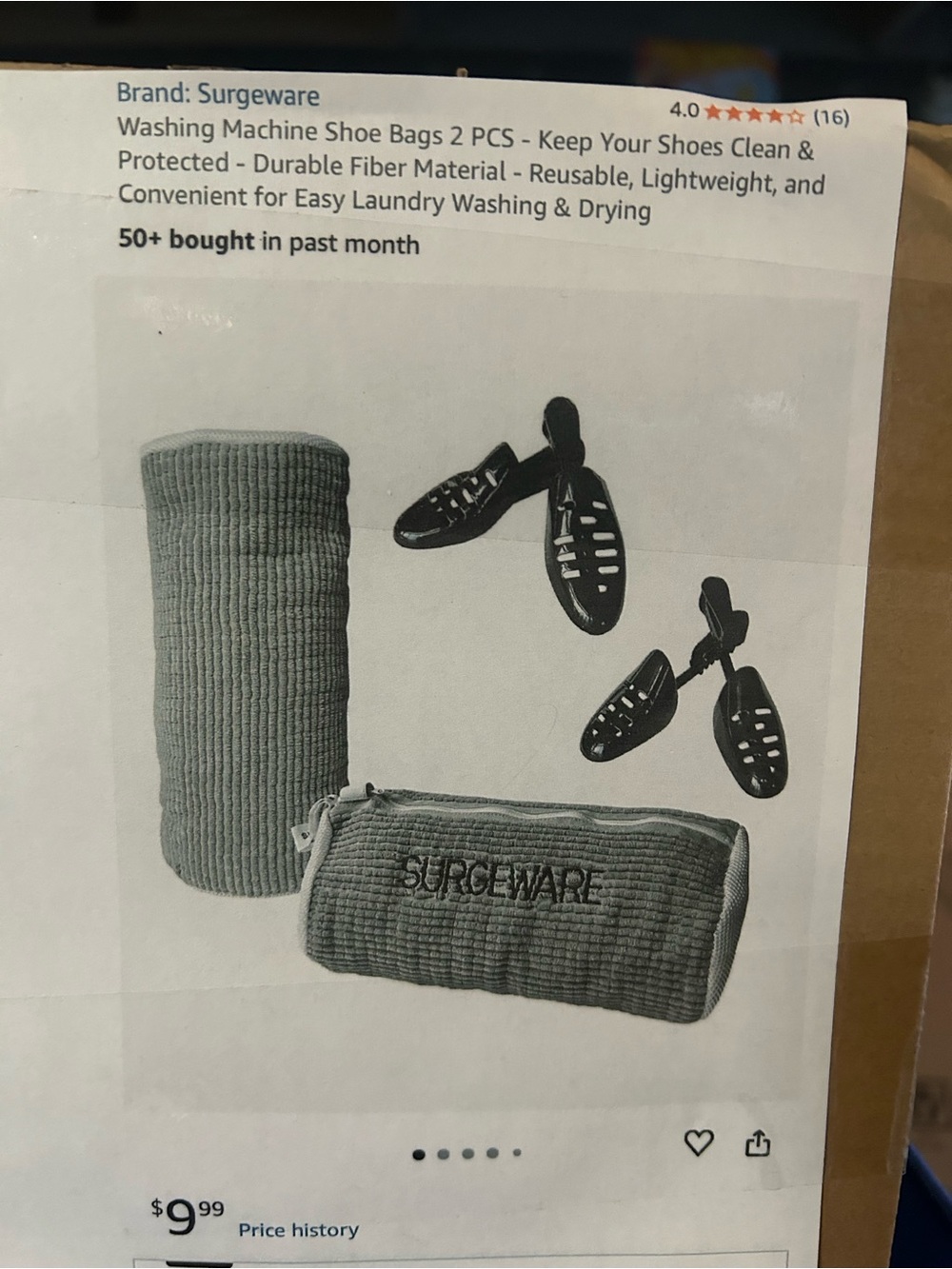Men's Gray Sock & Laundry Accessories Set - Gray